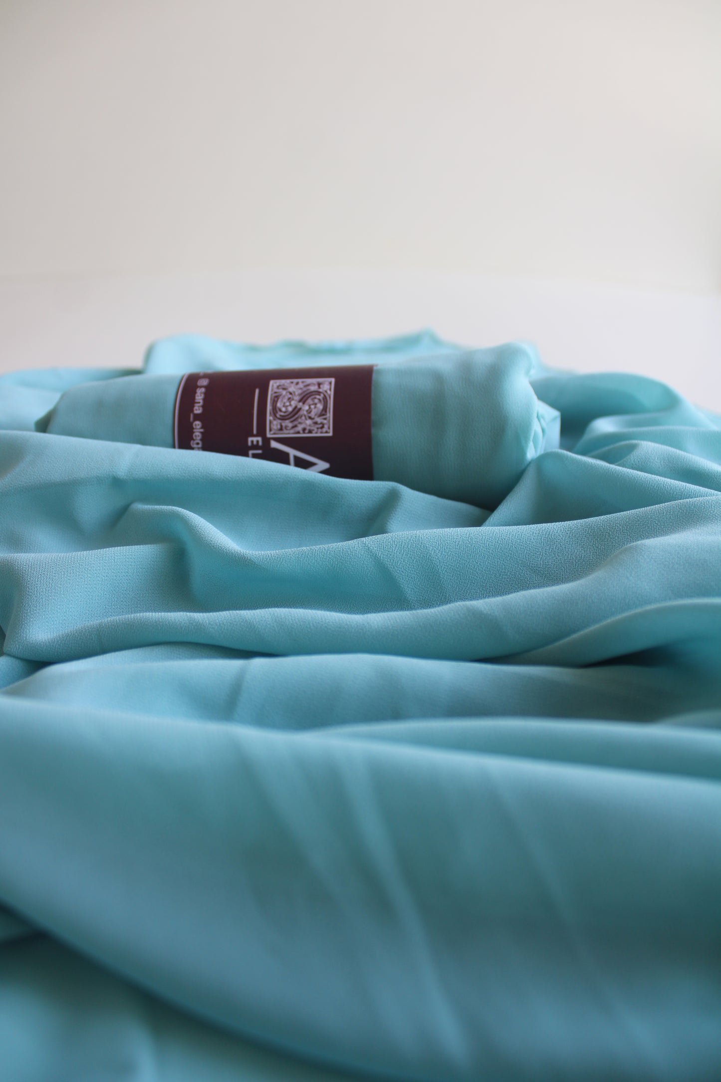 Greyish Teal Premium Chiffon Hijab