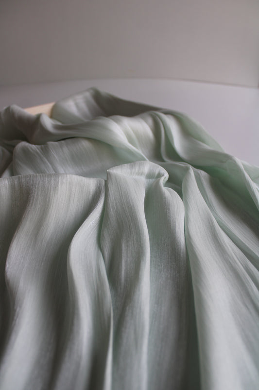 Light Green Organza Hijab