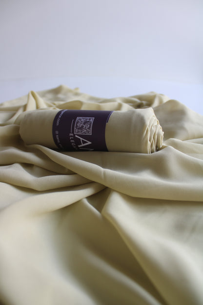 Pale Oyster Premium Chiffon Hijab