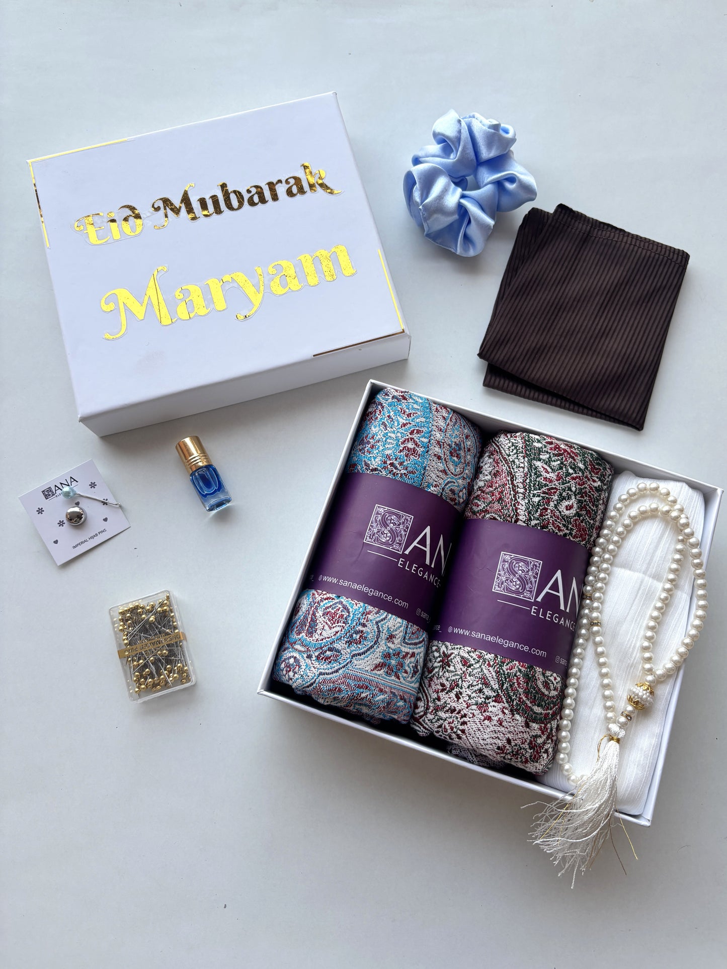 Summer Friendly Pashmina Hijab Gift Hamper – Set of Two