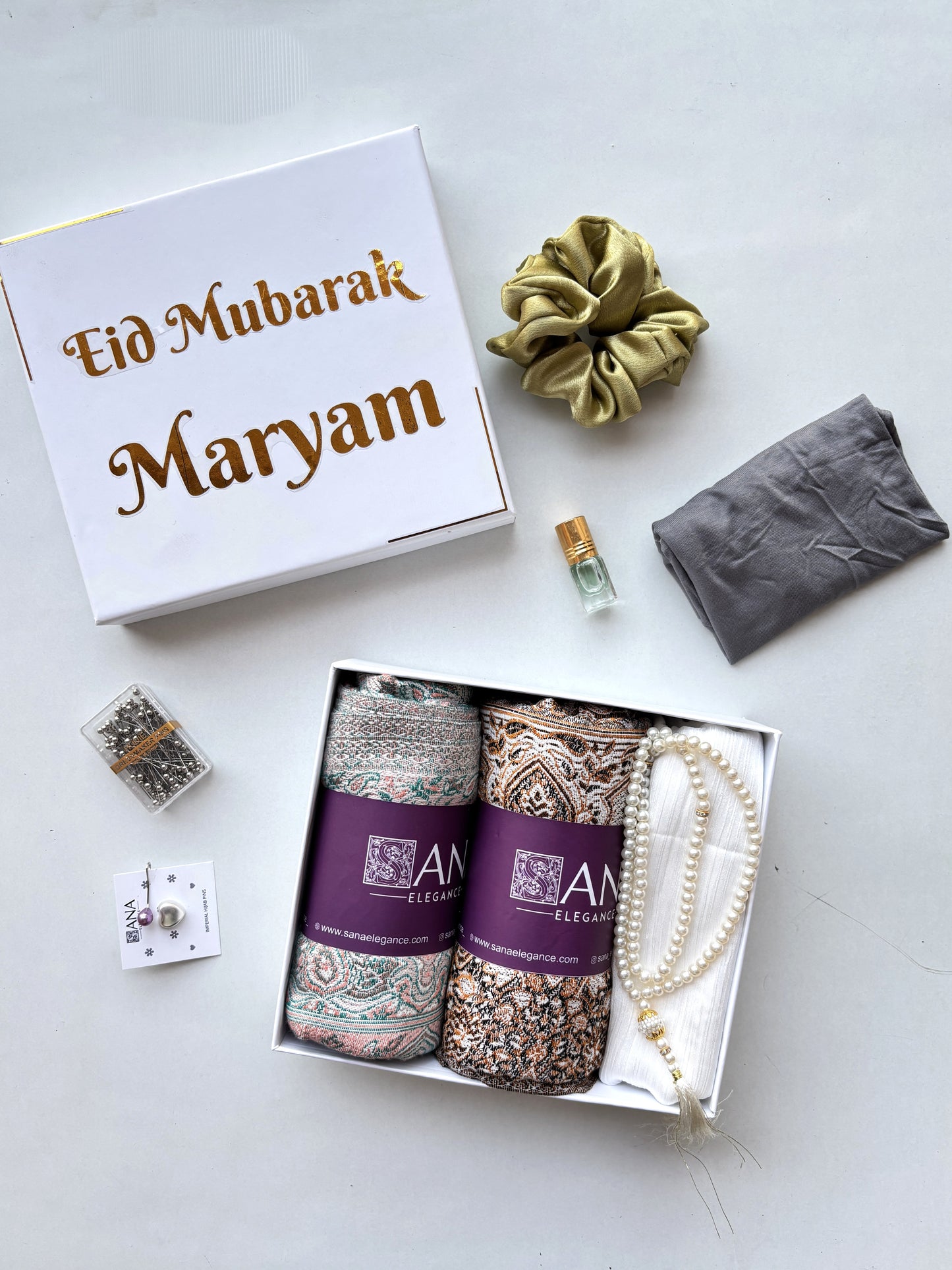 Summer Friendly Pashmina Hijab Gift Hamper – Set of Two